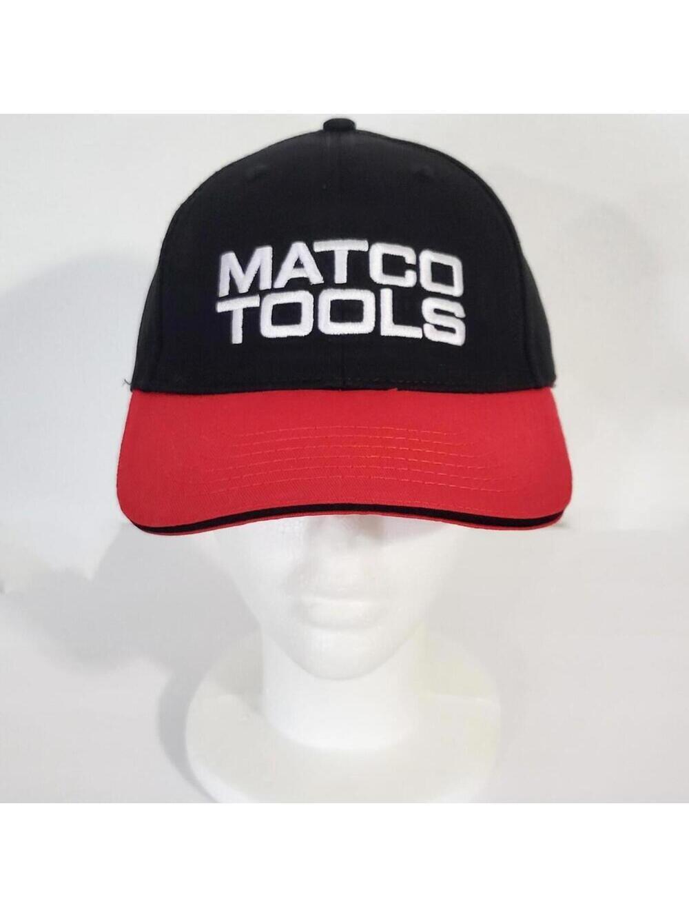 MATCO Tools Racing Snapback Hat Winners Circle Red and Black Ball Cap NASCAR